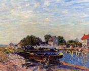 阿尔弗莱德 西斯莱 : The Loing at Saint-Mammes